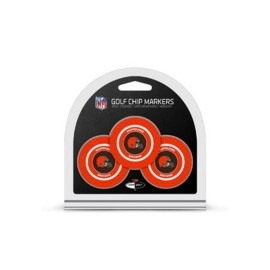 Cleveland Browns Golf Chip With Marker 3 Pack