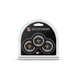 New Orleans Saints Golf Chip With Marker 3 Pack