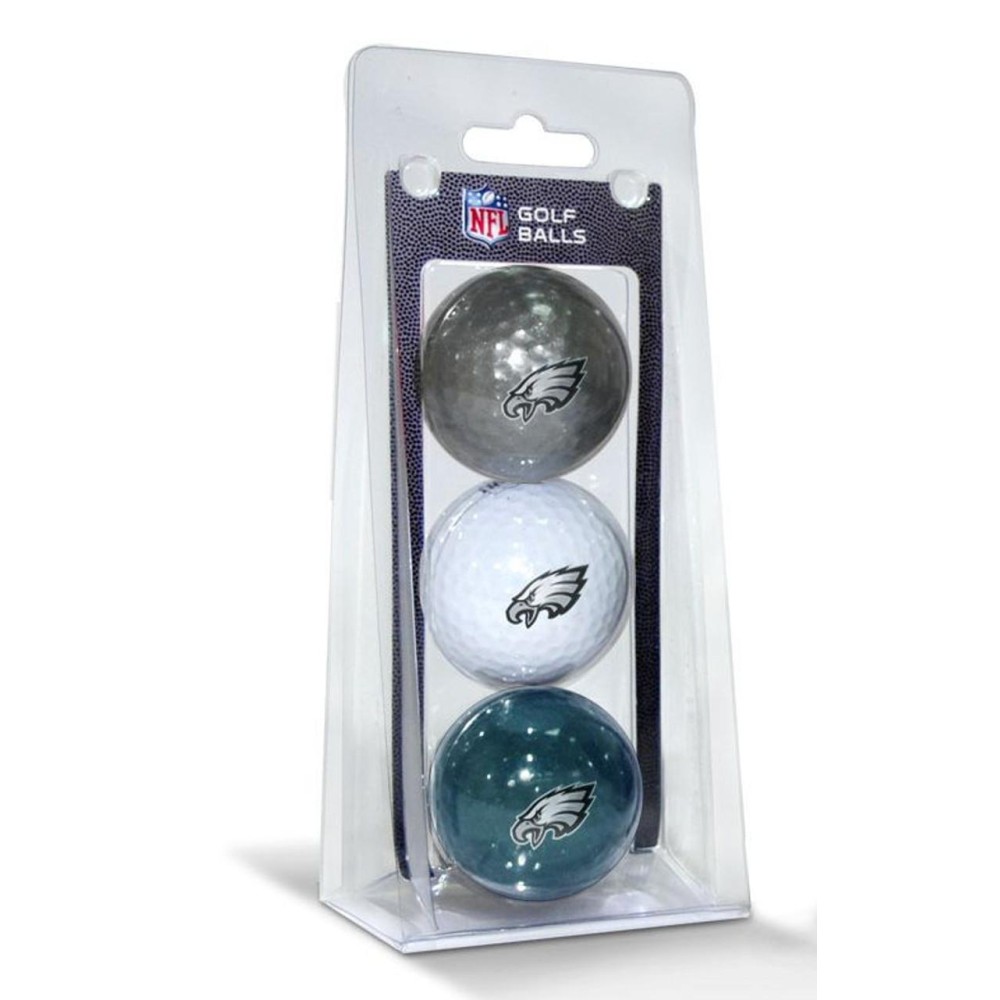 Philadelphia Eagles 3 Pack Of Golf Balls