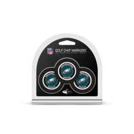 Philadelphia Eagles Golf Chip With Marker 3 Pack