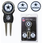 Dallas Cowboys Golf Divot Tool With 3 Markers