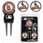 St. Louis Cardinals Golf Divot Tool With 3 Markers