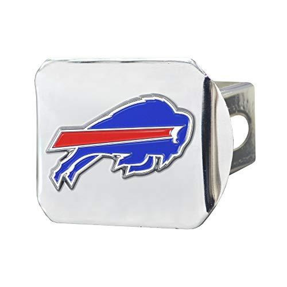 Buffalo Bills Hitch Cover Color Emblem On Chrome