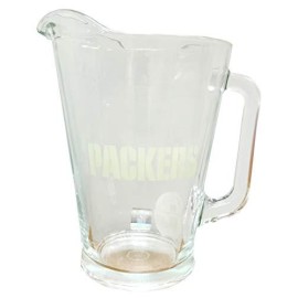 Green Bay Packers Pitcher 60Oz Glass Vintage 1921 Design Co