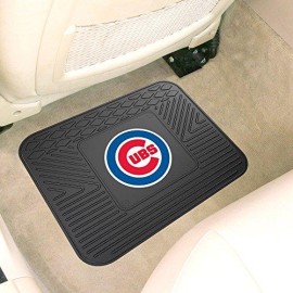 Chicago Cubs Car Mat Heavy Duty Vinyl Rear Seat