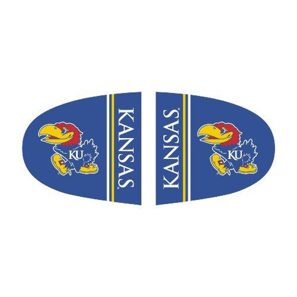 Kansas Jayhawks Mirror Cover Large Co