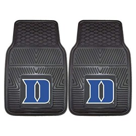 Duke Blue Devils Heavy Duty 2-Piece Vinyl Car Mats