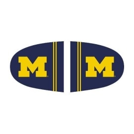 Michigan Wolverines Mirror Cover Large Co