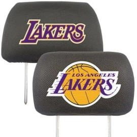 Los Angeles Lakers Headrest Covers Fanmats