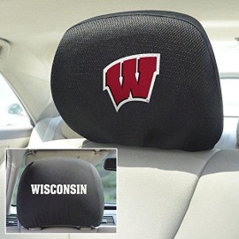 Wisconsin Badgers Headrest Covers Fanmats
