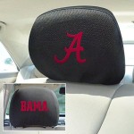 Alabama Crimson Tide Headrest Covers Fanmats