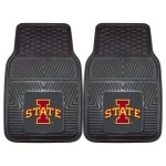 Iowa State Cyclones Heavy Duty 2-Piece Vinyl Car Mats