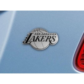 Los Angeles Lakers Auto Emblem Premium Metal Chrome