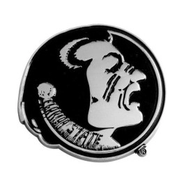 Florida State Seminoles Auto Emblem Premium Metal Chrome