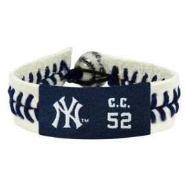 New York Yankees Bracelet Genuine Baseball Cc Sabathia Co