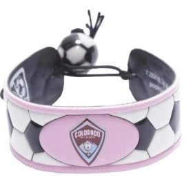 Colorado Rapids Bracelet Soccer Pink Co