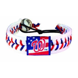 Washington Nationals Bracelet Classic Baseball Stars And Stripes Co
