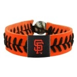San Francisco Giants Bracelet Team Color Baseball Orange Co