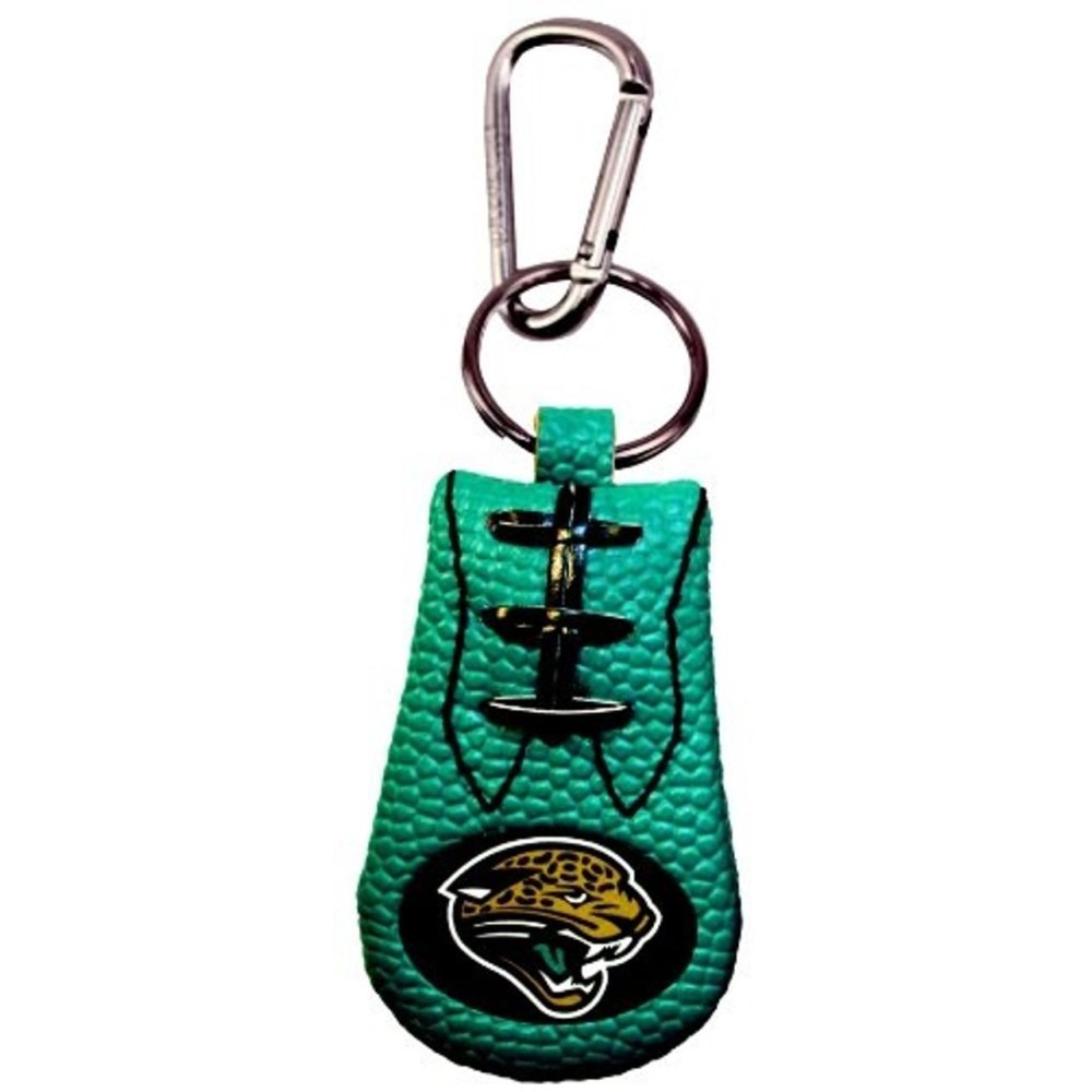 Jacksonville Jaguars Keychain Team Color Football Co