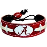 Alabama Crimson Tide Bracelet Team Color Football A Logo Co