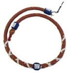 New York Giants Necklace Spiral Football Co