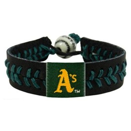 Oakland Athletics Bracelet Team Color Baseball Black Co