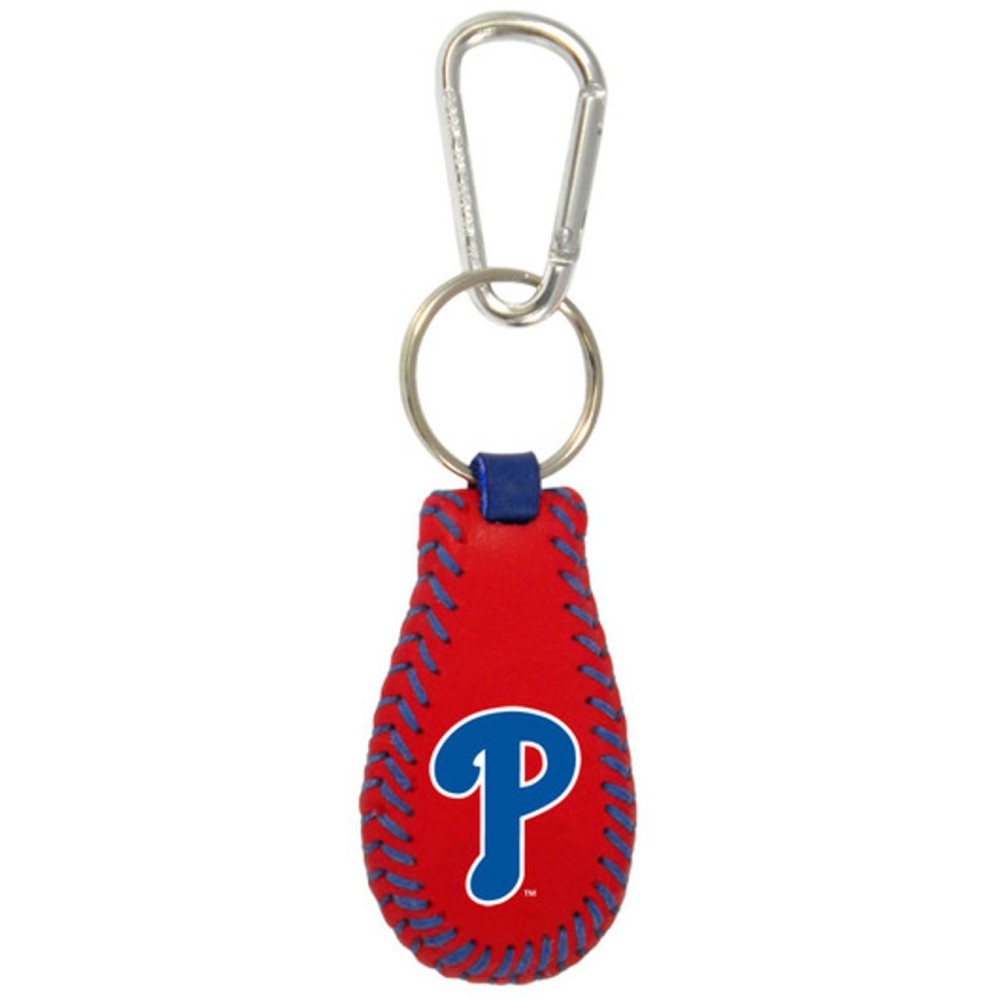 Philadelphia Phillies Keychain Team Color Baseball Co