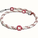 Nebraska Cornhuskers Necklace Frozen Rope Classic Baseball Co
