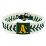 Oakland Athletics Bracelet Genuine Baseball Co