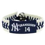 New York Yankees Bracelet Genuine Baseball Curtis Granderson Co