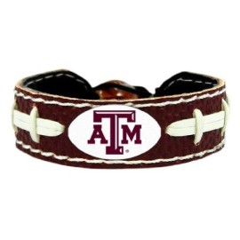Texas A&M Aggies Bracelet Team Color Football Co