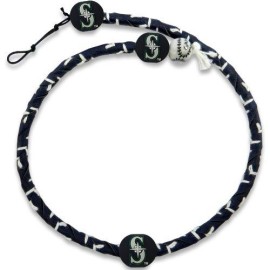 Seattle Mariners Necklace Frozen Rope Team Color Baseball Co