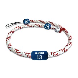 New York Yankees Necklace Frozen Rope Baseball Alex Rodriguez Co