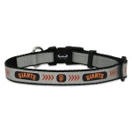 San Francisco Giants Pet Collar Reflective Baseball Size Toy Co