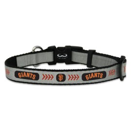 San Francisco Giants Pet Collar Reflective Baseball Size Toy Co