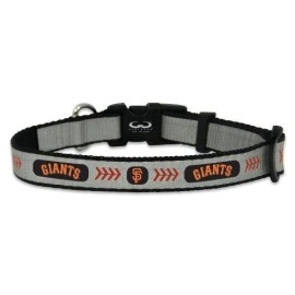 San Francisco Giants Pet Collar Reflective Baseball Size Small Co