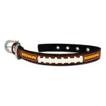 Washington Redskins Pet Collar Leather Classic Football Size Small Co