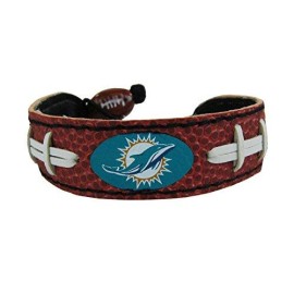 Miami Dolphins Bracelet Classic Football Alternate Co