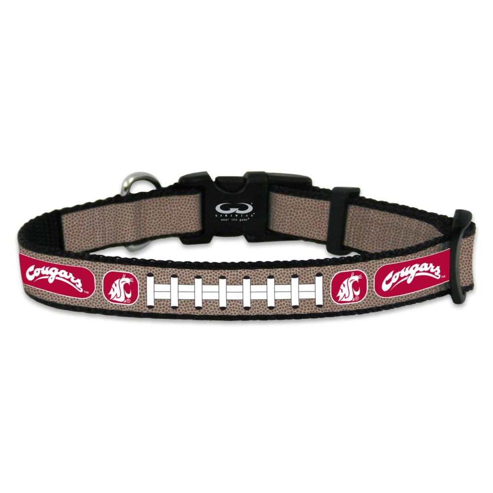 Washington State Cougars Reflective Small Football Collar