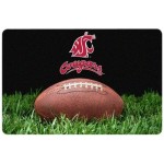 Washington State Cougars Classic Football Pet Bowl Mat - L Co