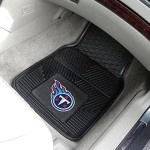 Tennessee Titans Car Mats Heavy Duty 2 Piece Vinyl