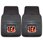 Cincinnati Bengals Car Mats Heavy Duty 2 Piece Vinyl