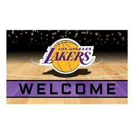 Los Angeles Lakers Car Mats Heavy Duty 2 Piece Vinyl