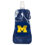 Michigan Wolverines Water Bottle 16Oz Foldable Co