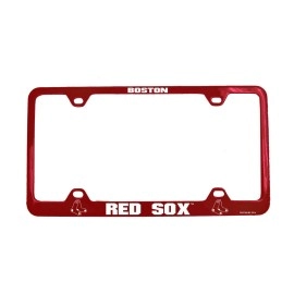 Boston Red Sox Plate Frame Laser Cut Red