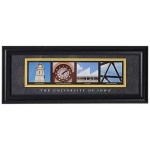 Iowa Hawkeyes Letter Art Print - Iowa