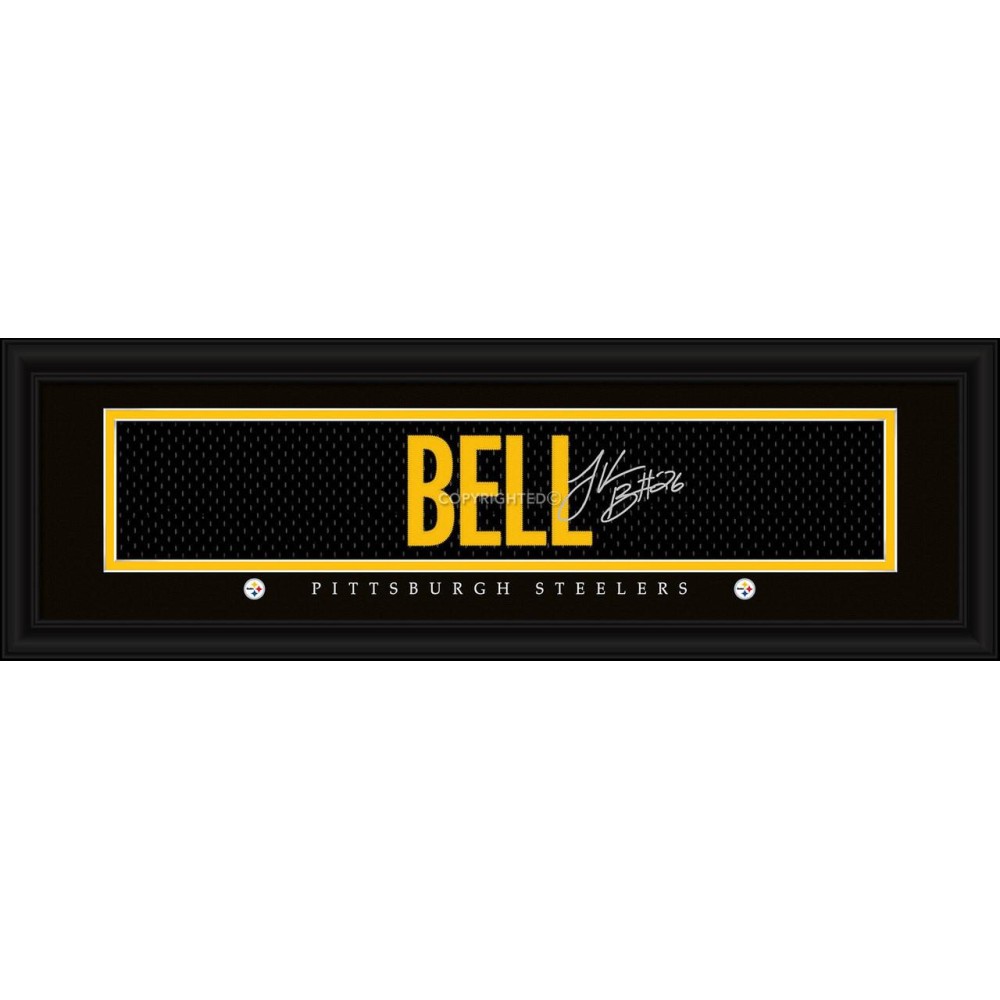 Pittsburgh Steelers Le'Veon Bell Print - Signature 8