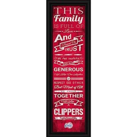 Los Angeles Clippers Family Cheer Print 8