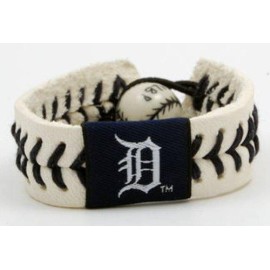 Detroit Tigers Bracelet Genuine Baseball Co