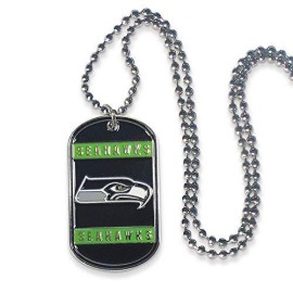 Seattle Seahawks Necklace Tag Style
